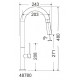Μπαταρία Κουζίνας με ντους Armando Vicario Tozo 48780-1421 Asphalt Μπαταρία Κουζίνας με ντους Armando Vicario Tozo 48780-1421 Asphalt